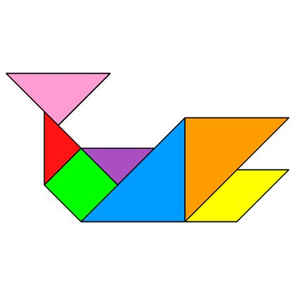 Tangram Activities, Arctic Animals Preschool, Puzzle Activities, Tangram Patterns, Class Art Projects, Tangram Puzzles, Daily 3, Toddler School, Mo Willems