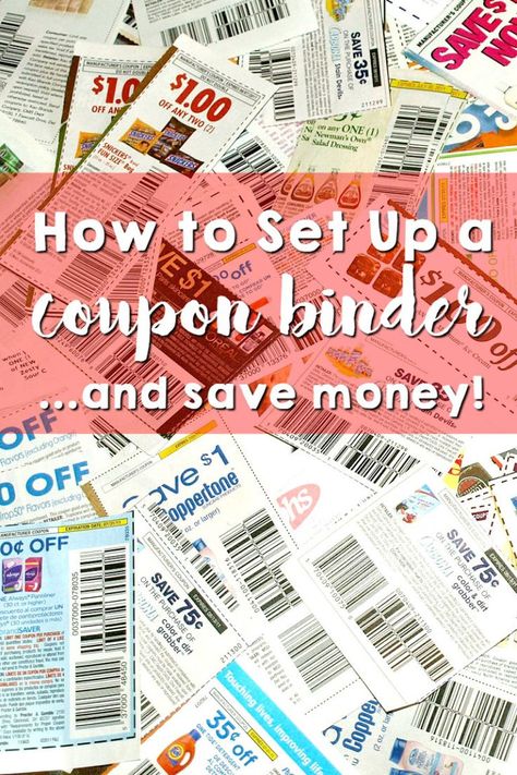 how to set up a coupon binder Couponing Binder, Homemade Cleaner, Budget Finances, Couponing For Beginners, Ideas To Save Money, Binder Ideas, Saving Money Frugal Living, Frugal Mom, Money Saving Hacks