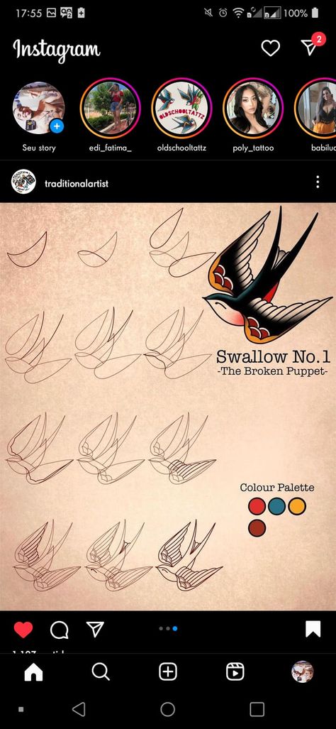 American Traditional Tattoo Tutorial, American Traditional Tutorial, How To Draw Traditional, How To Draw Traditional Tattoos Step By Step, How To Draw American Traditional, How To Draw Traditional Tattoos, American Traditional Swallow Tattoo, Traditional Tattoo Tutorial, Desenhos Old School