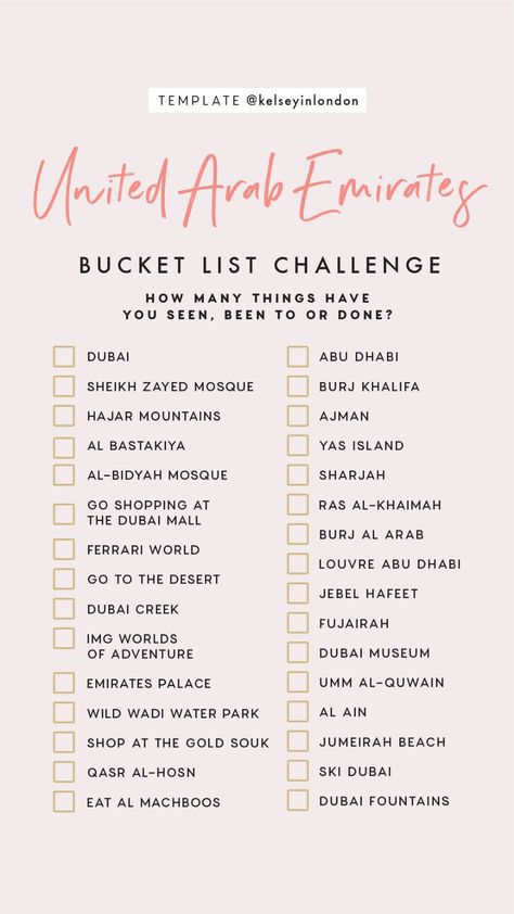 List Challenges, Travel Destinations Bucket Lists, Dubai Travel, Travel Checklist, Bucket List Destinations, Bucket Lists, Rishikesh, Travel List, Future Travel