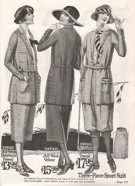 1922 tweed sport clothes - Tweed ride outfit ideas 1920 Suits, 1920s Suits, Tweed Clothing, Tweed Ride, Tweed Run, Blithe Spirit, 1920s Women, The Jazz Age, 1920s Outfits