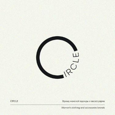 Minimal Circle Logo, Logos With Circles, Round Logo Design Circles, Round Logo Ideas, Logo Circle Design, Time Logo Design, Logo In Circle, Circle Branding, Logo Minimalism