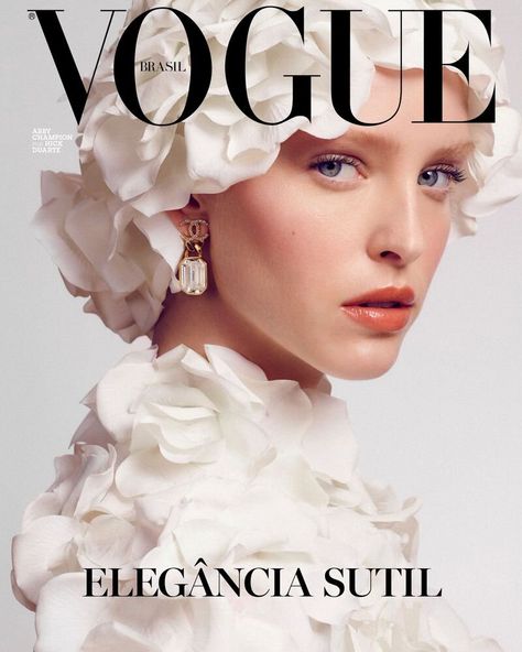 Abby Champion Covers Vogue Brazil January 2021 by Hick Duarte — Anne of Carversville Abby Champion, Vogue Photo, Vogue Brazil, Vogue Magazine Covers, Fashion Magazine Cover, Fashion Cover, Vogue Covers, Vogue Japan, Shooting Photo