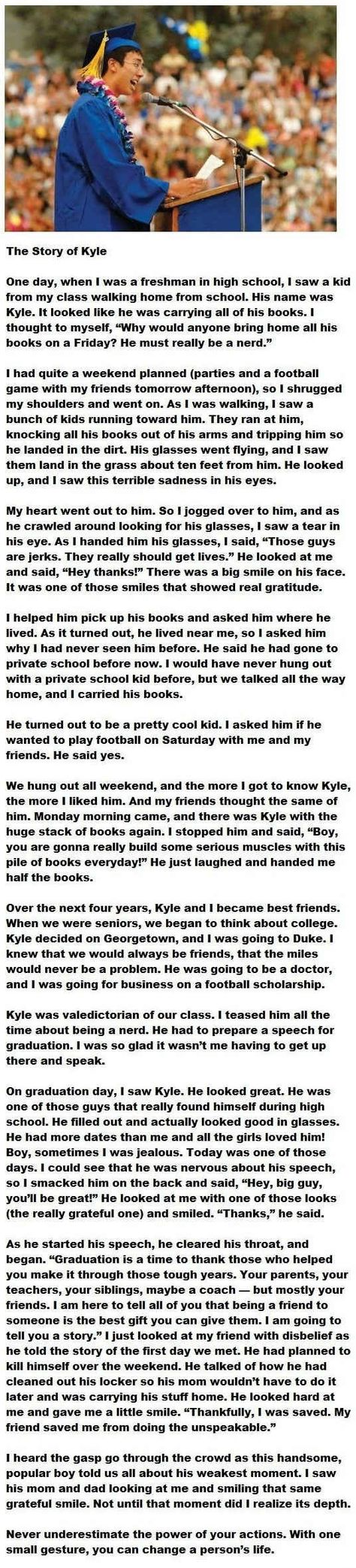 Kyle's story: | 33 Pictures That Will Make You Proud To Be A Human Being Again Faith In Humanity Restored, Humanity Restored, Inspirational Stories, Acts Of Kindness, E Card, The Feels, Random Acts Of Kindness, Faith In Humanity, Great Stories