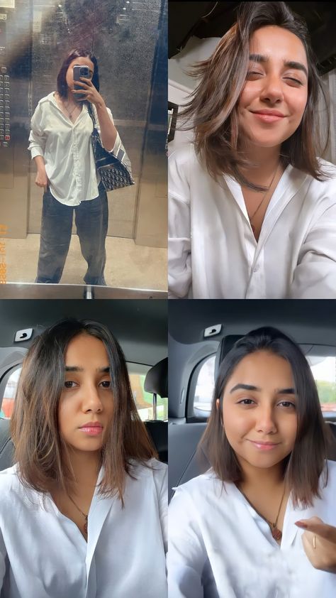 Prajakta Koli Short Hair, Mostlysane Outfits, Prajakta Koli Outfits, Formal Casual Outfits, Prajakta Koli, Floral Skirt Outfits, Styling Outfits, Poses Women, Action Pose