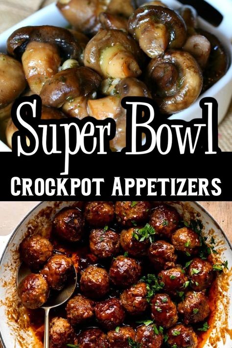 Super Bowl appetizers crockpot recipes are easy Super Bowl Party recipes that will keep everyone happy. Crockpot Party Recipes | Crockpot Super Bowl Recipes | Super Bowl Party Recipes | Appetizer Recipes for a Crowd | Appetizer Recipes for Parties | Crockpot Finger Food Recipes | Slow Cooker Party Recipes | Slow Cooker Appetizer Recipes | Super Bowl Snack Recipes via @bestofcrock Super Bowl Crockpot, Crockpot Finger Food, Slow Cooker Party Food, Super Bowl Food Crockpot, Top Crockpot Recipes, Super Bowl Snack Recipes, Dip Recipes Crockpot, Sliders Recipes Chicken, Slow Cooker Appetizers