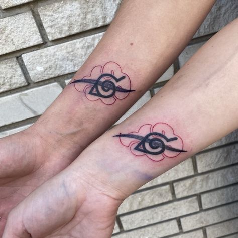 #tattoo#anime#naruto#akatsuki#itachi#konoha#10yearsanniversarygift Anime Brother Tattoos, Matching Anime Tattoos Couples, Anime Sibling Tattoos, Naruto Couple Tattoos, Couple Tattoos Anime, Akatsuki Tattoo Ideas, Anime Couple Tattoos, Anime Matching Tattoos, Matching Anime Tattoos