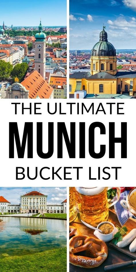 Munich Itinerary, Munich Germany Travel, Germany Travel Destinations, Visit Munich, Oktoberfest Germany, Munich Travel, German Travel, Germany Vacation, Ultimate Bucket List