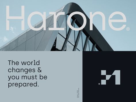 Harone®️ Brand Identity by VASK®️ Studio on Dribbble Contemporary Branding, Investment Company, Logo Design Inspiration Creative, Luxury Branding Design, Tech Branding, Visual Identity Design, Health Logo, Company Branding, Branding Inspo