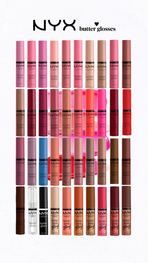 Nyx Butter, Nyx Butter Gloss, Butter Gloss, Cookie Butter, Nyx Makeup, Makeup Product, Christmas Wishlist, Nyx, Lip Gloss