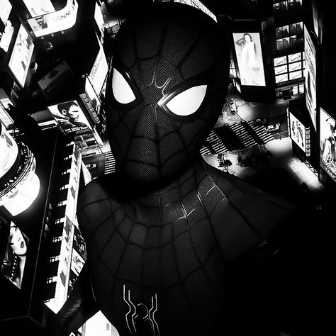 Jimin Black Hair, Miles Morales Spiderman, Black Spiderman, Black Highlights, Black Picture, Iphone Wallpaper Girly, Night Aesthetic, Instagram Icons, Spider Verse