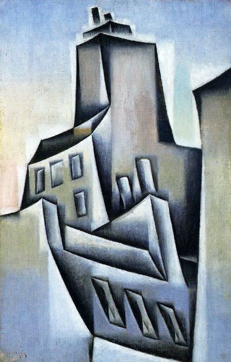 Juan Gris Houses In Paris, Cubist Artists, Cubist Paintings, Marcel Duchamp, Cubism Art, Guggenheim Museum, Philadelphia Museum Of Art, Georges Braque, Oil Painting Reproductions