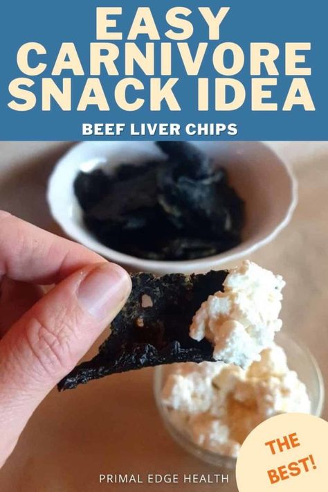 Unleash the power of a carnivore diet by learning how to make Grass-Fed Beef Liver Chips. Check out the recipe and empower your carnivore diet! Carb Substitutions, Diet Types, Organ Meat, Organ Meats, Low Carb Chips, Low Oxalate, Zero Carb, Carb Snacks, Keto Snack