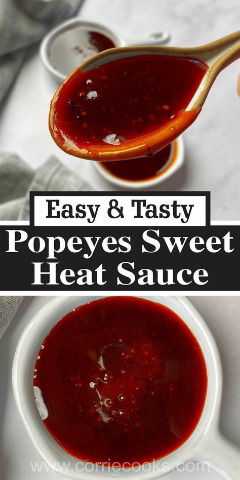 Spicy Sweet Sauce, Sweet And Spicy Chicken Wing Sauce, Sweet And Hot Wing Sauce, Zaxbys Sweet And Spicy Sauce Recipe, Sweet Spicy Sauce For Chicken, Sweet Heat Wings, Sweet And Tangy Sauce, Popeyes Sweet And Spicy Wings, Popeyes Sweet Heat Sauce Recipe