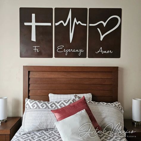 Estos cuadros están elaborados en madera MDF de Importación con corte laser. Miden 70x 50cm cada uno www.artemaxico.com.mx August 28, Home A, Sweet Home, Bedroom, Wall Art, Wall, On Instagram, Color, Home Decor