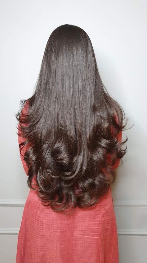 Cut Layers, Haircuts For Long Hair With Layers, Long Shiny Hair, Hair Curling Tips, Extension Hair, Long Silky Hair, Hairstyles For Layered Hair, Hair Tips Video, Hair Up Styles