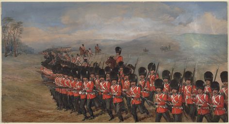 British Grenadiers, History Pics, Modern World History, Grenadier Guards, British Army Uniform, British Uniforms, Military Wallpaper, British Armed Forces, British Military