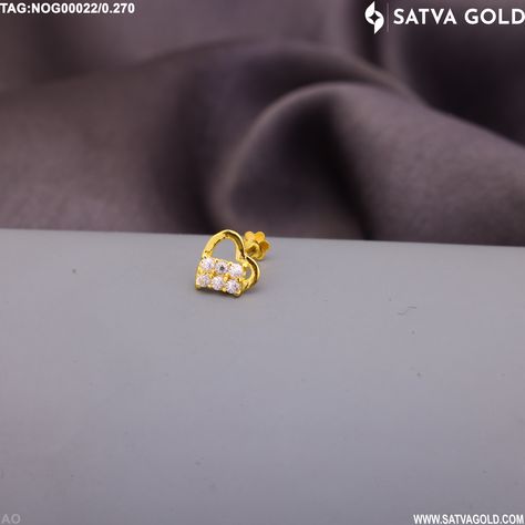 Shop online from the latest design of NOSE PIN at best price... We have an impressing and traditional collection of jewelry online.#18ktgold

Customisation Available
.
.
www.satvagold.com @satvagold #satvagold
All our jewellery are HALLMARK Certified.✅
Your Size, Your Style ~ Always Available (Customise your own jewellery!) Nose Pin, Pin Collection, Online Jewelry, Latest Design, Hallmark, Your Style, Quick Saves, Design