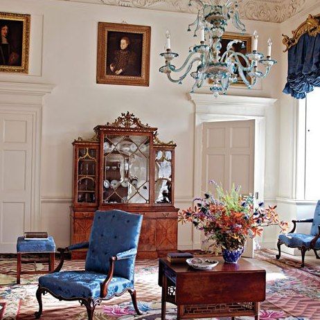 Dumfries House Interior, Regency Interior Design, Scottish Interiors, Dumfries House, Historic Interiors, House Scotland, Chippendale Furniture, Drawing Rooms, Scottish Homes