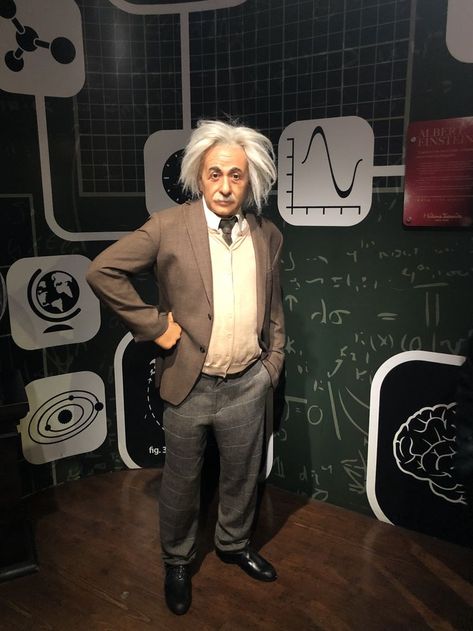 Madame Tussauds, Albert Einstein, Einstein, My Pictures