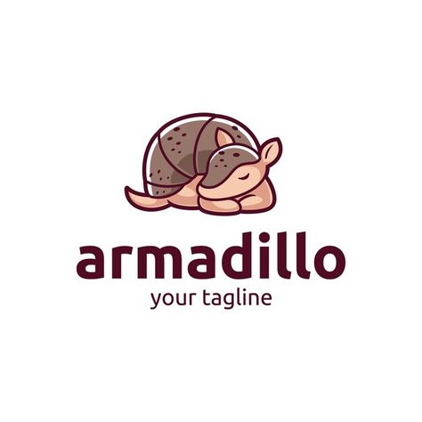 Cute Armadillo Drawing, Armadillo Illustration, Tea Party Drawing, Cute Armadillo, Party Drawing, Brand Mascot, Cute Logos, Ilustrasi Dan Poster, Business Card Set