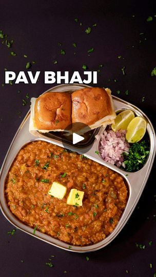 Pav Bhaji Recipe Mumbai, Pav Bhaji Recipe, Mumbai Street, Maharashtrian Recipes, Pav Bhaji Masala, Mumbai Street Food, Bhaji Recipe, Ginger Garlic Paste, Pav Bhaji