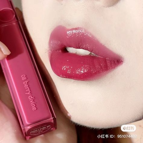 Aesthetic
 Korean makeup
 Korean lip product
 Luxury 
 Makeup
 K-makeup
 cupid club edition 
 lilybyred
 aesthetic makeup
 clio peripera romand rom&nd wakemake south  korean makeup espoir Bare Grape Lip Tint, Berry Lip Tint, Romand Lip Tint, Deep Summer, Korean Lip Tint, Water Tint, Lip Sticks, Dark Red Lips, Berry Lipstick