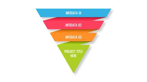 4 Levels Inverted Pyramid Infographic PowerPoint Template Pyramid Infographic, Inverted Pyramid, Powerpoint Tutorial, Infographic Powerpoint, Aspect Ratio, Color Themes, Pyramid, Powerpoint Templates, Pie Chart