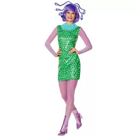 Celia Costume, Monsters Inc Celia, Dress Short Green, Monsters Inc Halloween, Boo Costume, Scary Scarecrow, Red Panda Baby, Rockin Robin, Titanium Belly Ring