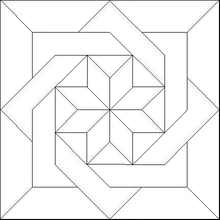 Knot pattern Stained Glass Patterns Straight Lines, Pieced Quilt Patterns, Stained Glass Patterns Free, Painted Barn Quilts, Paper Pieced Quilt Patterns, Barn Quilt Designs, Geometric Pattern Art, Quilt Square Patterns, Paper Pieced Quilt