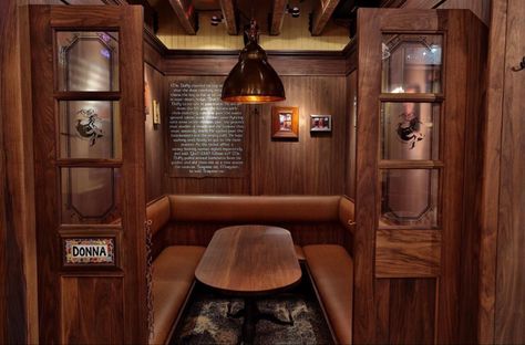 Home Pub Ideas, Irish Pub Design, Bar Booth, Home Shelves, Pub Interior Design, Above The Couch, Dead Rabbit, Victorian Bar, Pub Interior