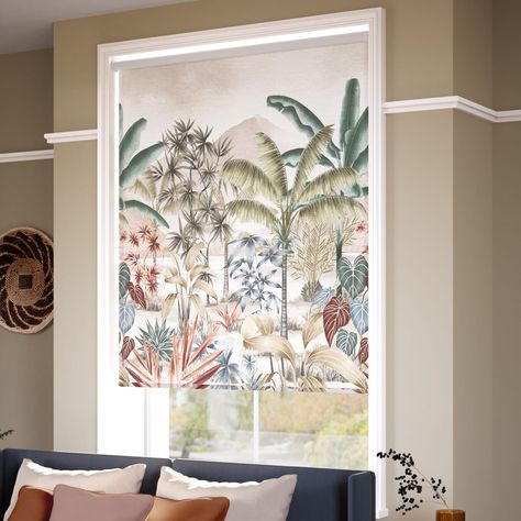 Roller shades Roller Shades Kitchen, Roller Shades Bedroom, Roller Shades Living Room, Modern Roller Shade, Roller Shades Diy, Luxury Blinds, Wild Leaves, Commercial Blinds, Childrens Blinds