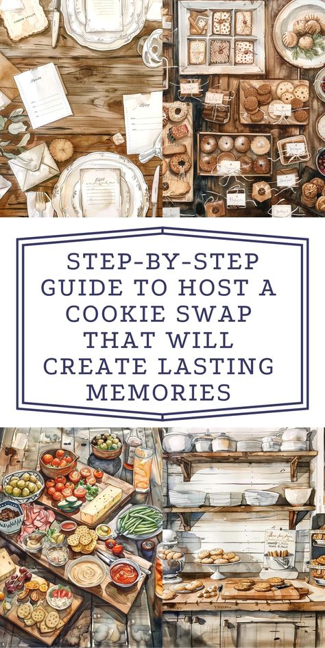 Uncover the secrets to throwing an unforgettable cookie swap party with these creative and budget-friendly ideas. Find out how to organize, get ready for, and savor a delightful get-together with your loved ones. Meal Swap Party, Cookie Swap Party Favors, How To Serve Cookies At A Party, Neighborhood Cookie Exchange, How To Do A Cookie Exchange Party, Hosting Cookie Decorating Party, Holiday Cookie Swap, Cookie Swap Rules, Cookie Swap Party Games