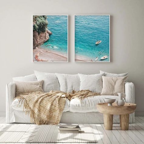 SHOP Positano Sands Photographic Art Print or Poster Coastal Art Prints, Australia Wall Art, White Artwork, Small Framed Art, Hanging Fixture, Unframed Art Prints, Framing Photography, Unframed Wall Art, Extra Large Wall Art