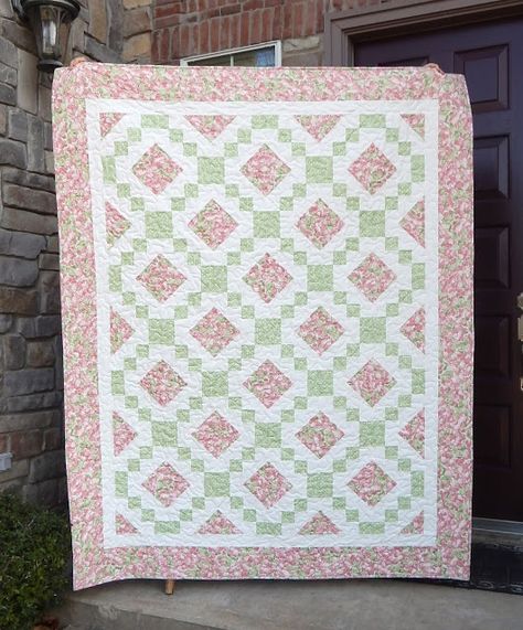 Sofa Quilt, Quilt Sofa, Country Quilt, Charm Square Quilt, Pink Quilt, Paisley Quilt, Quilted Sofa, Nine Patch Quilt, Spring Quilts