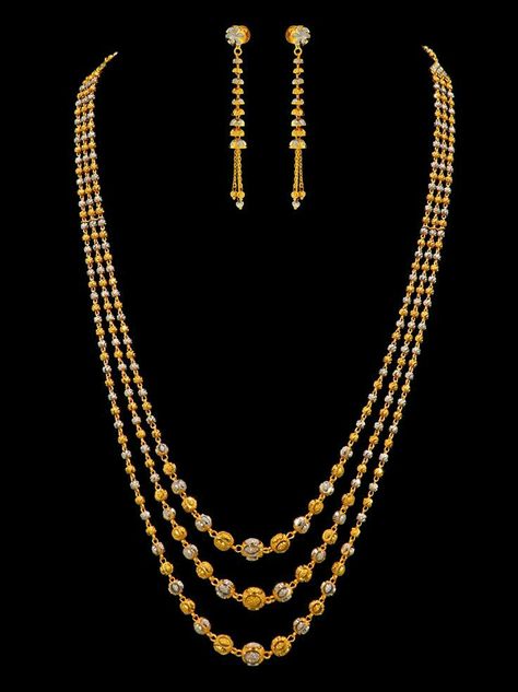 22k Gold Necklace Set, 22k Gold Chain, 22k Gold Necklace, Unique Gold Jewelry Designs, Gold Jewelry Outfits, New Gold Jewellery Designs, Fancy Jewelry Necklace, 22k Gold Jewelry, Beautiful Gold Necklaces