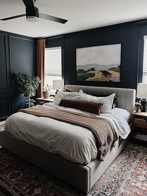 Amanda Hendrix | Love & Renovations's Amazon Page Fresh Bedding, Moody Bedroom, New Bedding, Bedroom Updates, White Duvet, Master Bedding, New Beds, Master Bedrooms Decor, Main Bedroom