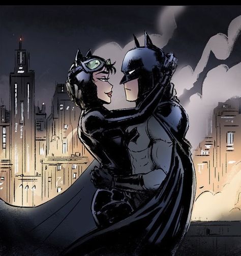 Bruce X Selina, Purple Catwoman, Catwoman And Batman, Batman Fanart, Tik Tok Videos Funny, Tik Tok Videos, Batman And Catwoman, Purple Cat, Black Bat