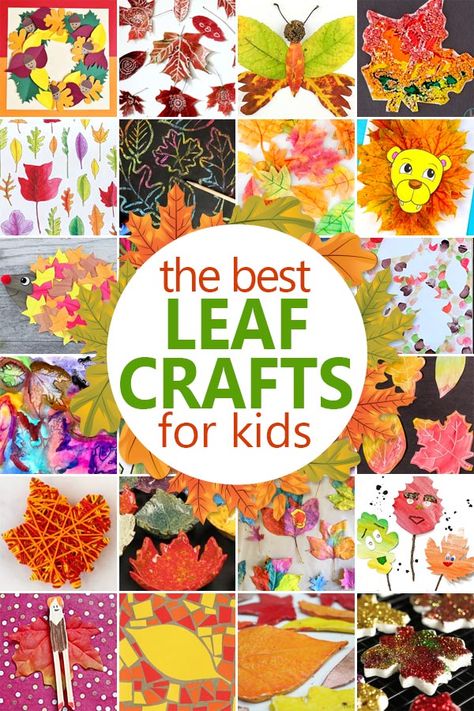 Leaf Crafts For Kids, Leaf Crafts Kids, Weather Printables, Fall Leaves Activities, Fall Leaf Art Projects, First Grade Crafts, Harvest Crafts, Instrument Craft, Autumn Leaves Craft