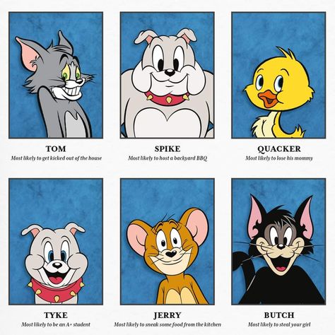 Chuck Jones, Hanna Barbera, Tom And Jerry, Series Movies, Looney Tunes, Warner Bros, Cartoon Characters, Art Sketches, Art