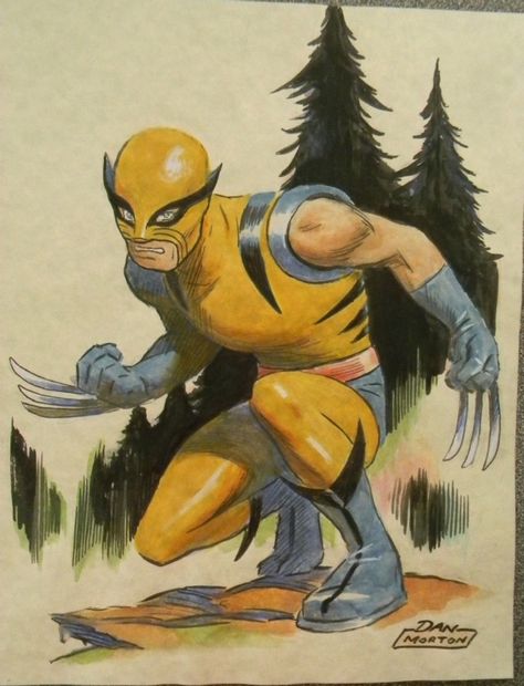 Wolf Drawing Easy, Wolverine First Appearance, Wolverine Artwork, Harley Davidson Pictures, Marvel Wolverine, Wolverine Art, Logan Wolverine, Wolverine Marvel, Hello Kitty Halloween