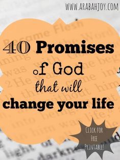 40 Day Challenge, The Promises Of God, Promises Of God, God's Promise, God's Promises, Divine Nature, Faith Inspiration, Gods Promises, Spiritual Practices