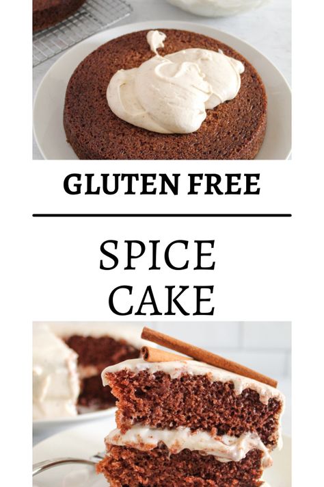 A delicious, one bowl spice cake that's the perfect way to celebrate Fall! Gluten Free Spice Cake Recipe, Gluten Free Spice Cake, Pumpkin Spice Bundt Cake, Spice Bundt Cake, Gluten Free Spices, Gf Cake, Gluten Free Pumpkin Spice, Gluten Free Cake Recipe, Spice Cake Recipes