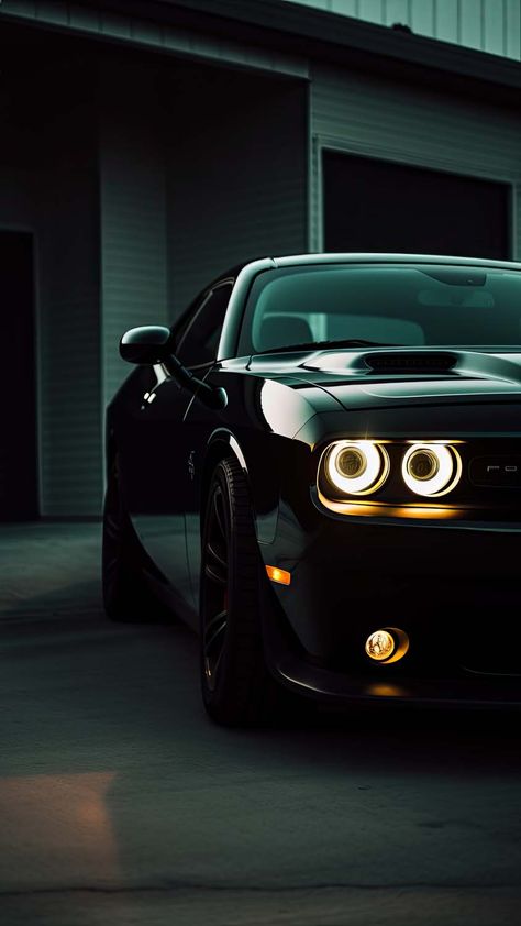 Dodge Challenger Black IPhone Wallpaper HD - IPhone Wallpapers : iPhone Wallpapers Black Hd Wallpaper Iphone, Dodge Challenger Black, Black Car Wallpaper, Cool Car Backgrounds, Mustang Wallpaper, Black Hd Wallpaper, Dodge Challenger Hellcat, Ford Mustang Car, Car Organization