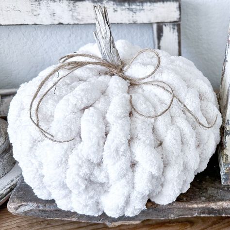 How To Make Pumpkins Out Of Chunky Yarn, Knitting A Pumpkin, Chunky Yarn Pumpkins Hand Knit, Hand Knitted Pumpkins, Hand Knitted Pillows, Jumbo Yarn Crochet Pumpkin, Chunky Finger Knit Pumpkin, How To Knit A Pumpkin Easy, Hand Knitted Chunky Pumpkins