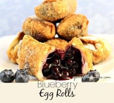 Fruit Kabob, Steak Rolls, Homemade Egg Rolls, Shrimp Rolls, Blueberry Pie Filling, Meal Options, Spend With Pennies, Egg Roll Wrappers, Egg Roll Recipes