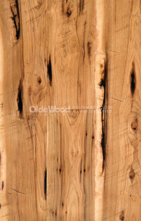 Rustic Wood Flooring, Hickory Wood Floors, Cactus Ideas, Reno Kitchen, Hickory Cabinets, Hickory Flooring, Hand Hewn Beams, Farmhouse Flooring, Hickory Wood