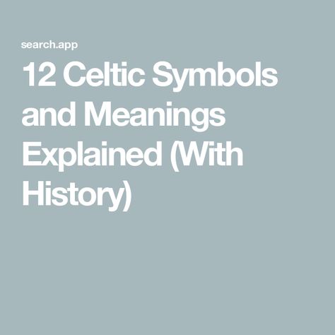 12 Celtic Symbols and Meanings Explained (With History) Ancient Symbols And Meanings, Gaelic Symbols, Dara Celtic Knot, Celtic Knot Meanings, Celtic Motherhood Knot, Druid Symbols, Celtic Motherhood, Celtic Symbols And Meanings, Celtic Signs