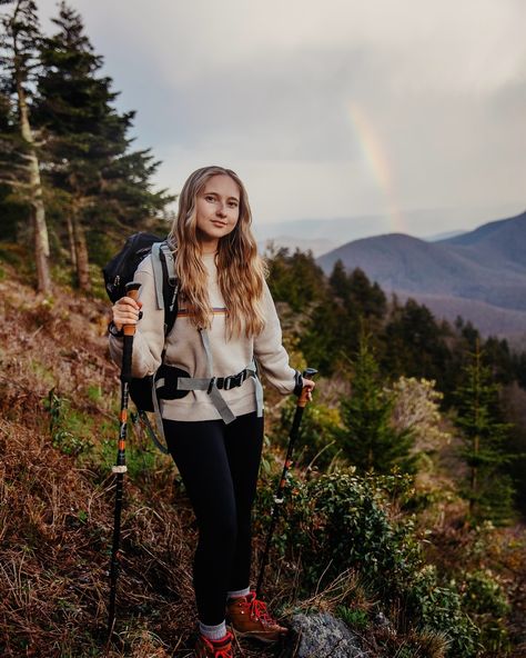 Started raining on the way up but kept on going anyways. Nature did not disappoint🌈⛰️ #nature #naturelovers #rainbow #mountains #hiking #outdoors #outside #explore #exploremore #explorepage #instagood Hiking In The Rain, Rainbow Mountains, Mountains Hiking, Camping Aesthetic, Keep Going, The Way, The Outsiders, Hiking, Camping