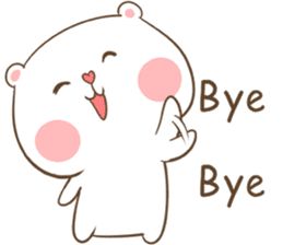 TuaGom : Puffy Bear by Tora Jung sticker #8970804 Sorry Sticker, Funny Yugioh Cards, Iphone Wallpaper For Guys, Bear Sticker, Cute Bear Drawings, Funny Girly Quote, Cute Words, Cute Cartoon Images, Cute Emoji Wallpaper